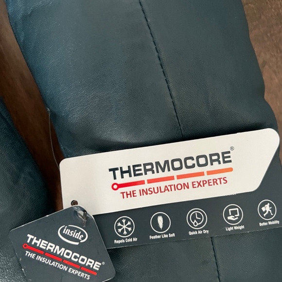 Bod & Christensen leather puffer jacket - Picture 3 of 4